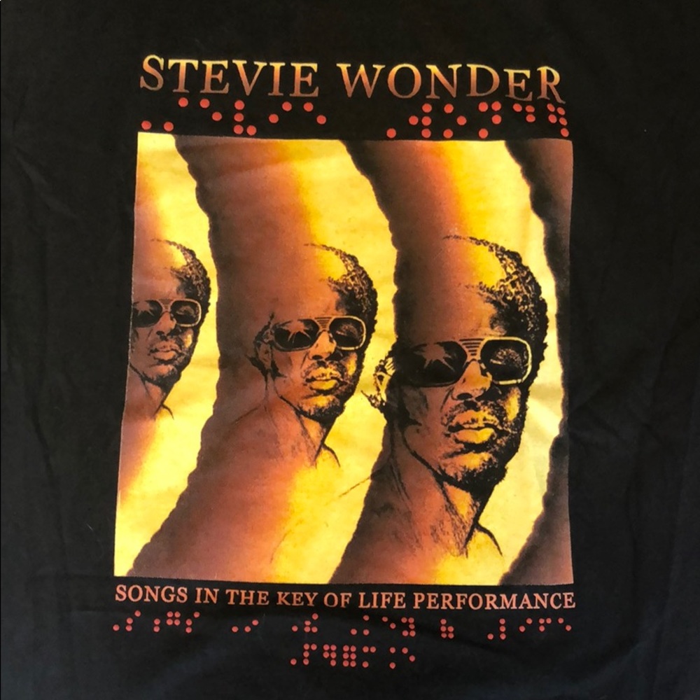 Stevie Wonder Concert T-shirt XL